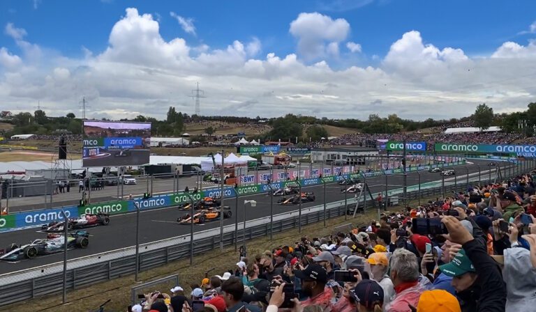 Hungaroring Grid 1 grandstand view