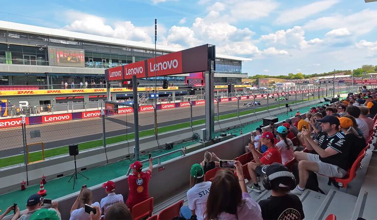Hungaroring grandstand main view 2