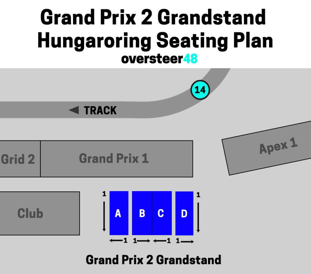 Grand Prix 2 grandstand seating chart