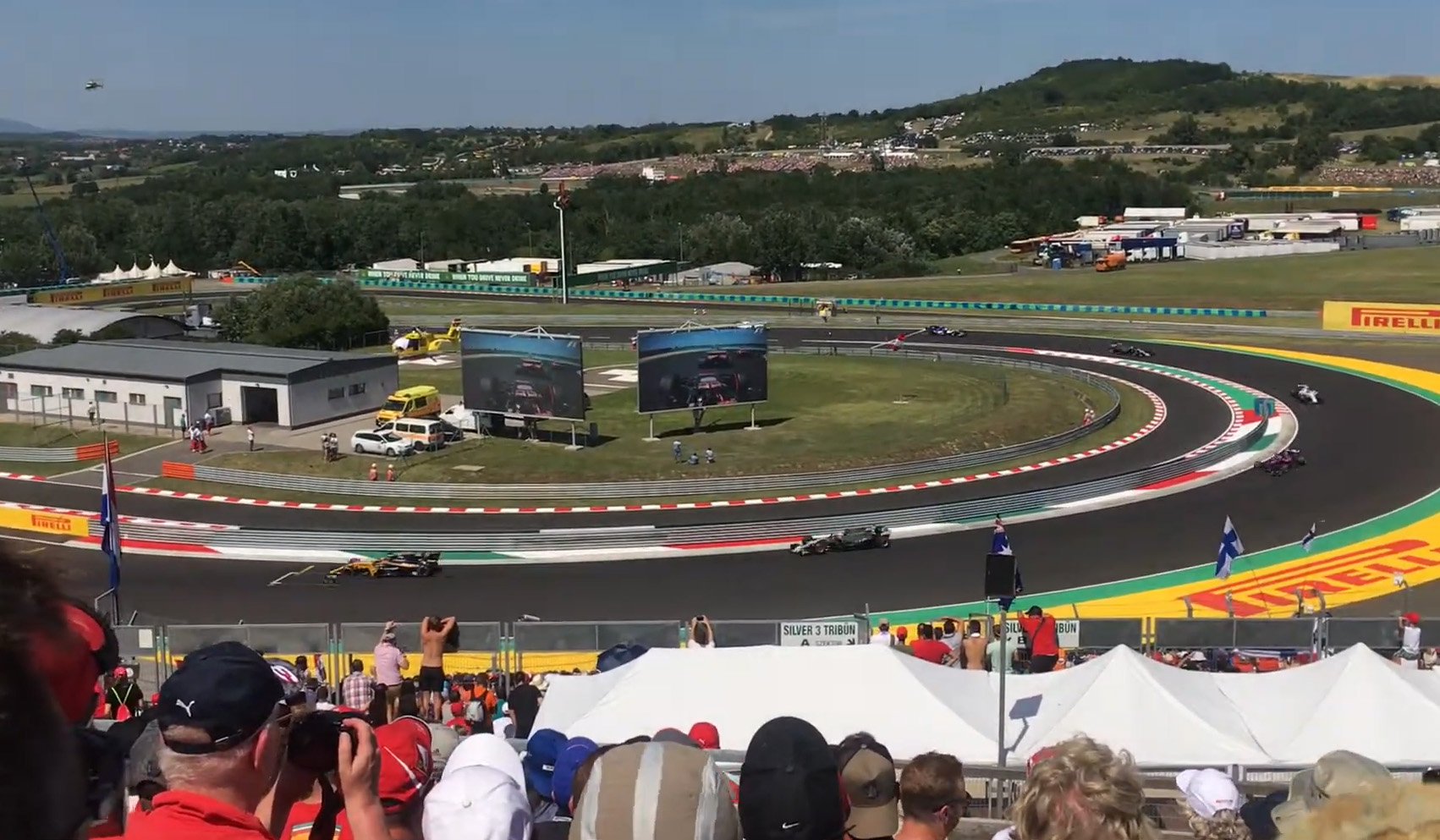 Hungarian GP Grand Prix 2 grandstand view