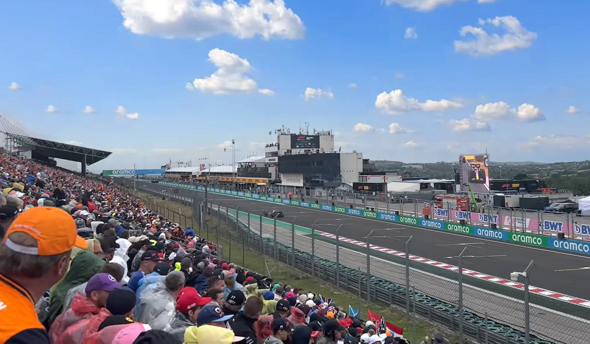 Hungaroring Grand Prix 1 grandstand view F1 GP