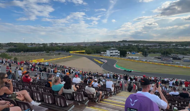 Chicane 3 Hungaroring F1 view