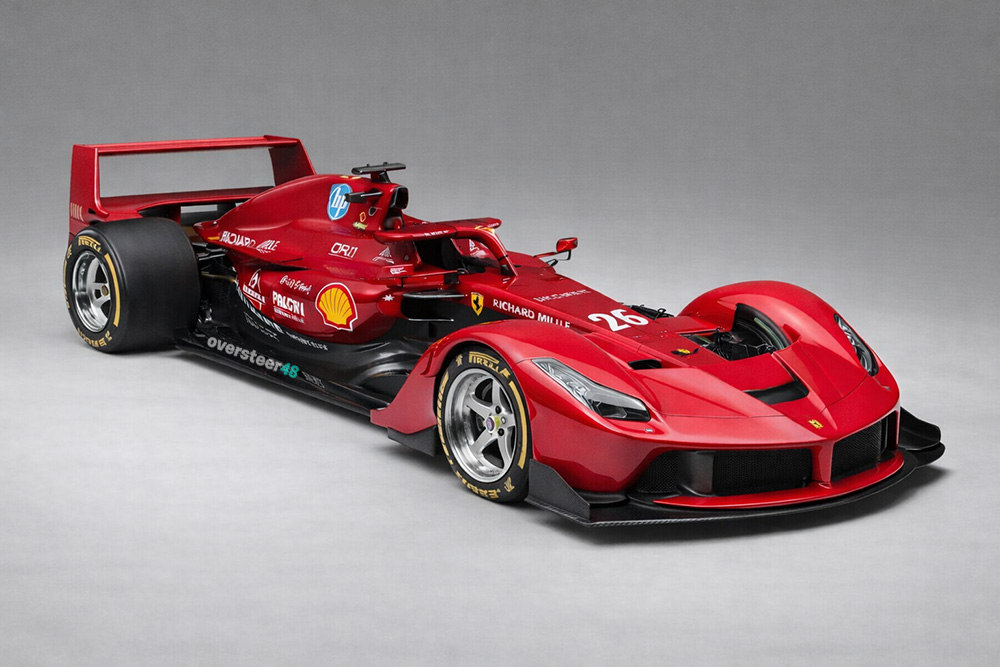Ferrari hybrid f1 car 3