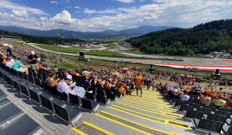 Red Bull Ring T3 grandstand view