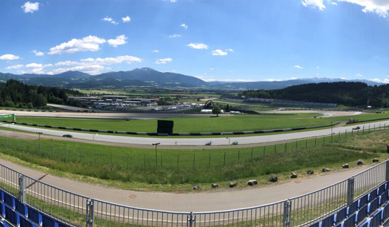 Schonberg grandstand view Austrian GP