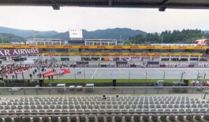 Start Ziel grandstand view Austrian Grand Prix