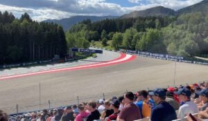 T9 grandstand view Austrian Grand Prix Spielberg