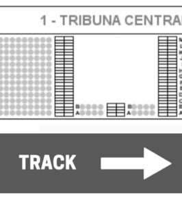 Grandstand 1 Monza seating chart thumbnail