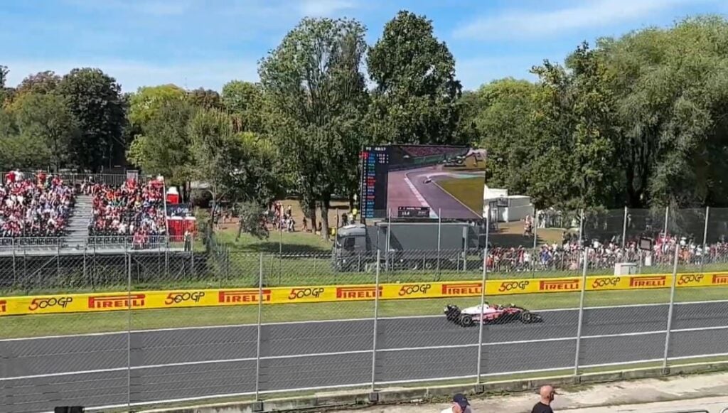 Monza grandstand 7 trees 2