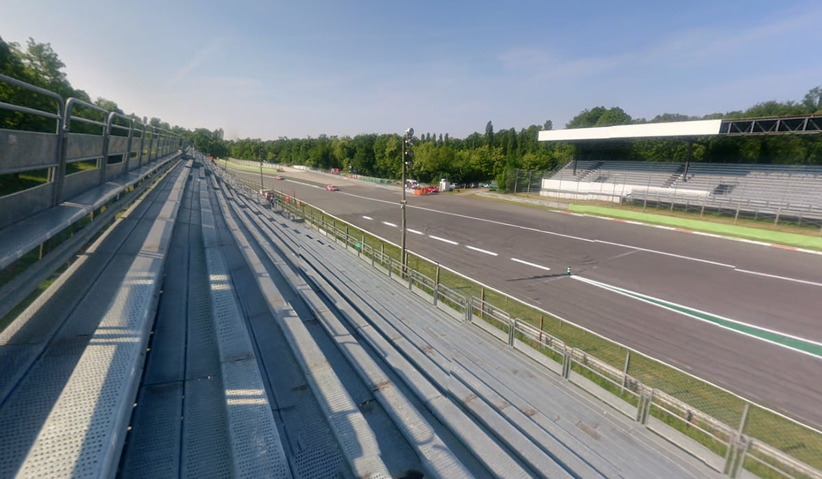 Tribuna Parabolica Interna 23 Monza Italian GP view