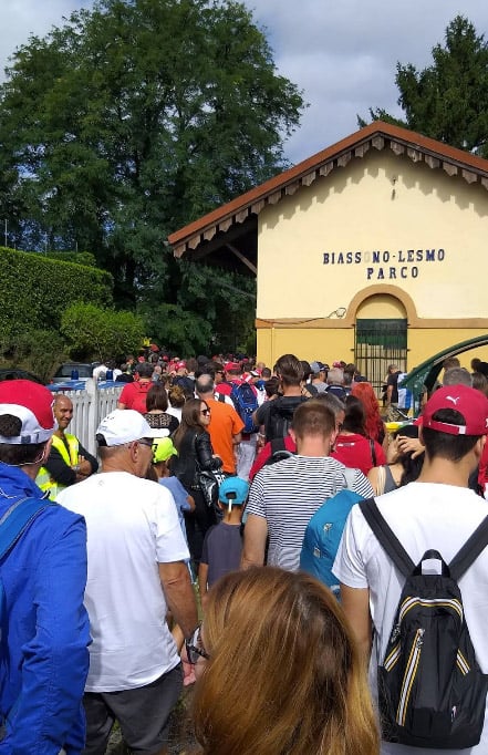 Lesmo Biassono train station Monza F1