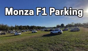 Monza F1 parking