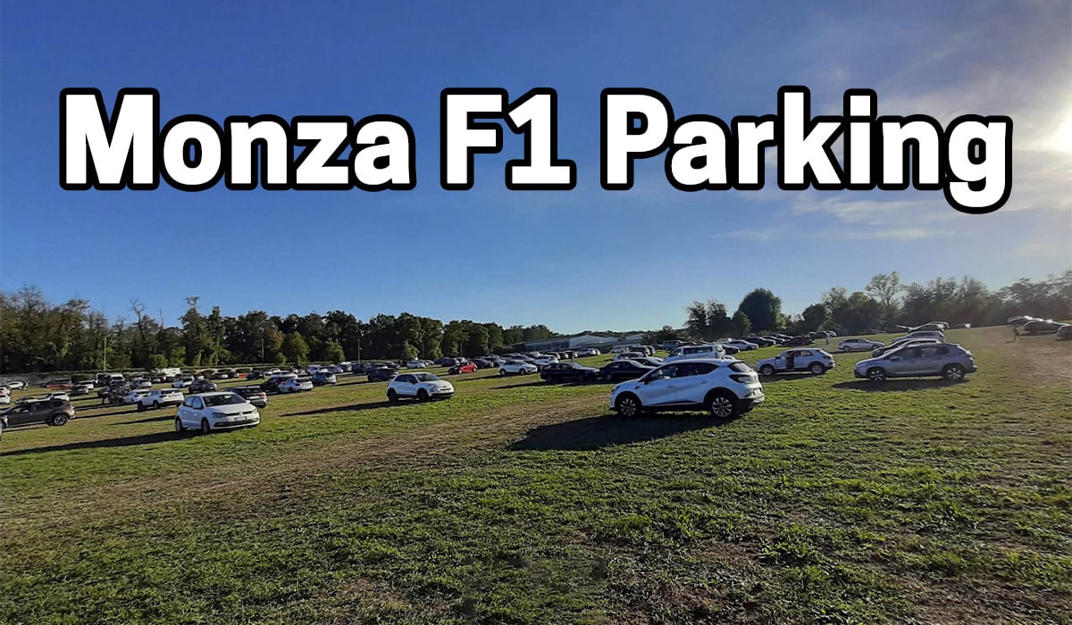 Monza F1 parking