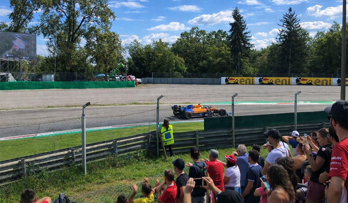 Monza Lesmo 2 Interno tribuna 10BIS grandstand view