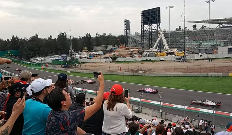 Grandstand 6B Mexico F1 view