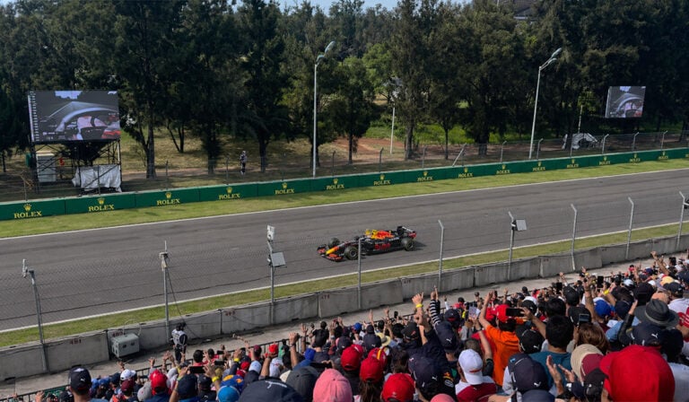 Mexico F1 Grandstand 6A view