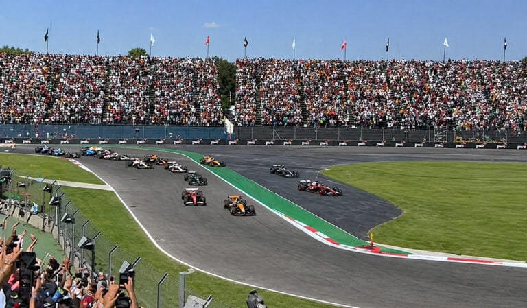 Mexico F1 grandstand 5A view