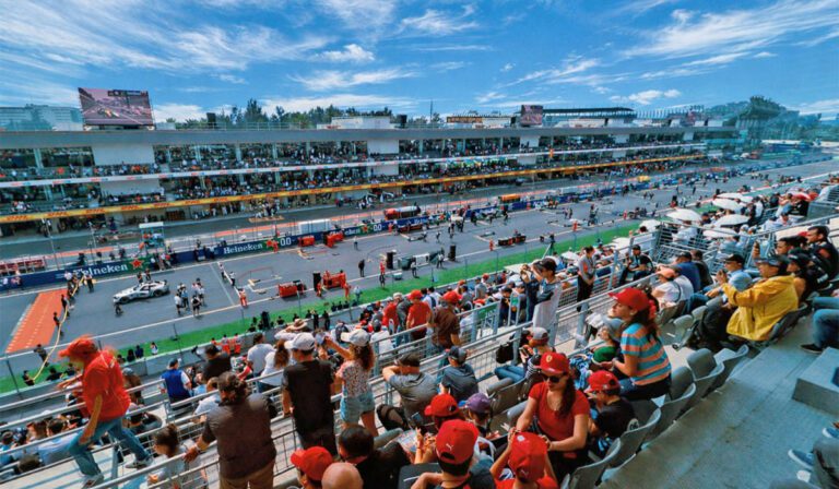 Mexico Grand Prix Grandstand 2 view