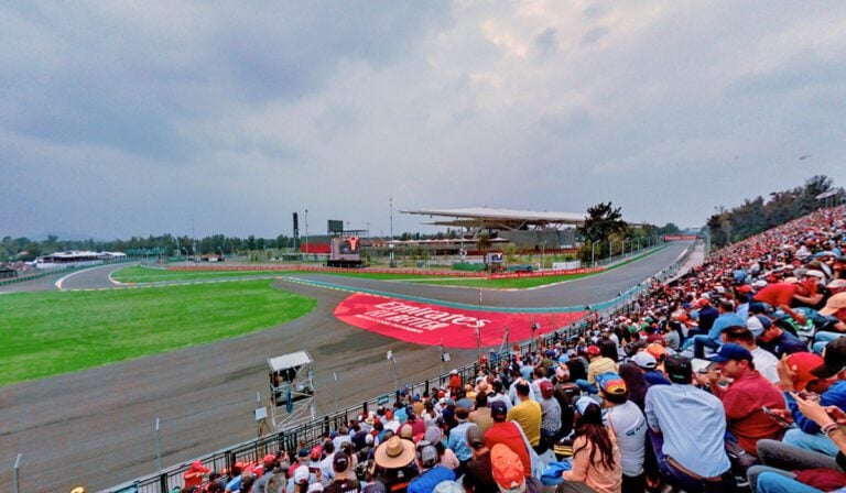 Mexico Grand Prix Grandstand 4 Grada 4 view