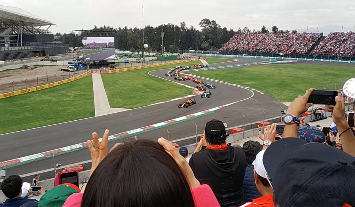 Mexico Grand Prix grandstand 6 view