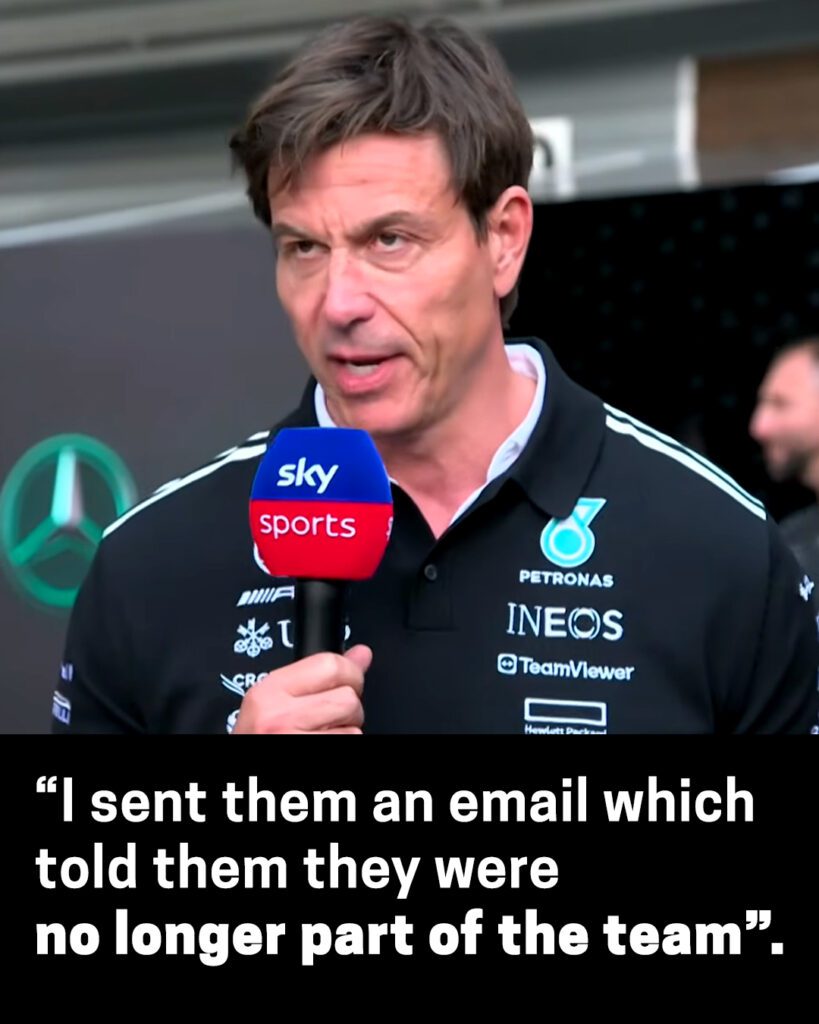 Toto Wolff speaking about lewis and nico firing