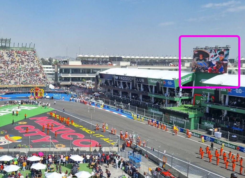 Foro Sol TV screen