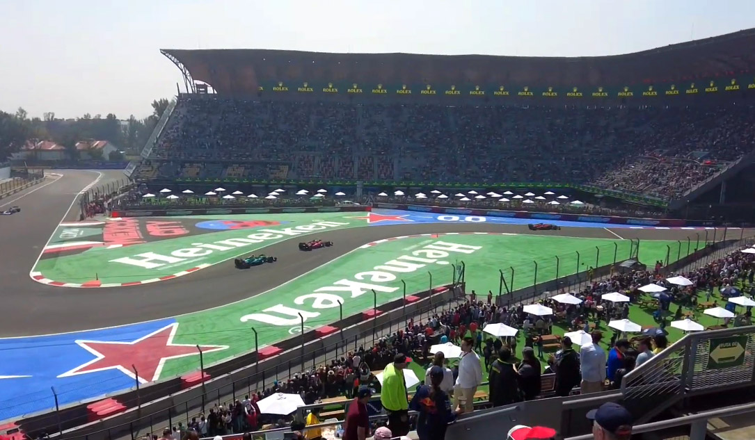 Mexican Grand Prix Grandstand 15 view