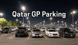 Qatar GP parking Lusail
