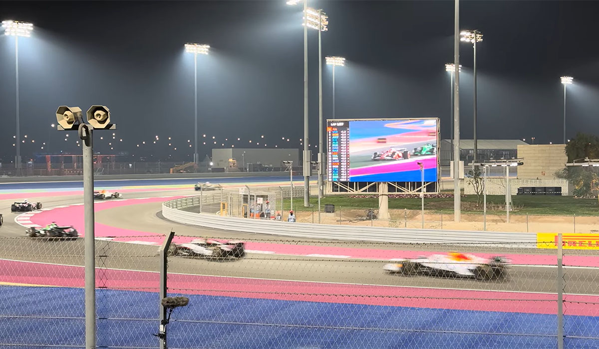 Qatar T16 grandstand view Lusail