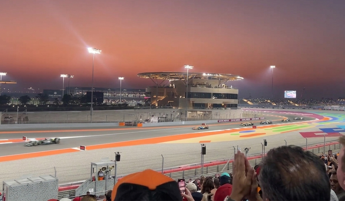 Qatar T2 grandstand view Lusail