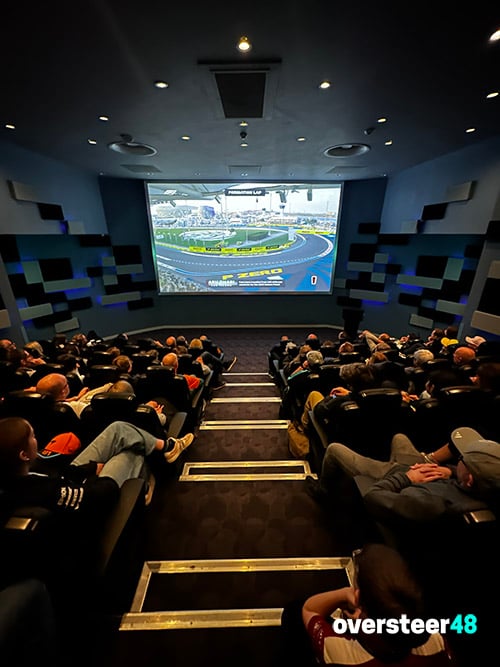 F1 watch party cinema