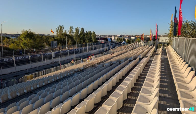 Madring GC04 grandstand view Madrid F1
