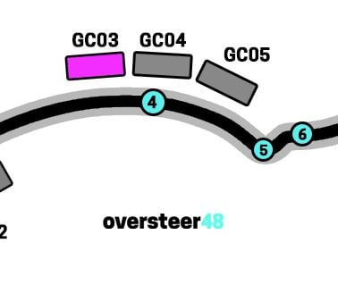 Madring tribuna GC03 location map