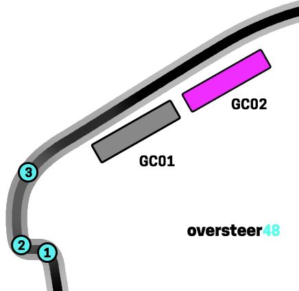 Tribuna GC02 Madring F1 map
