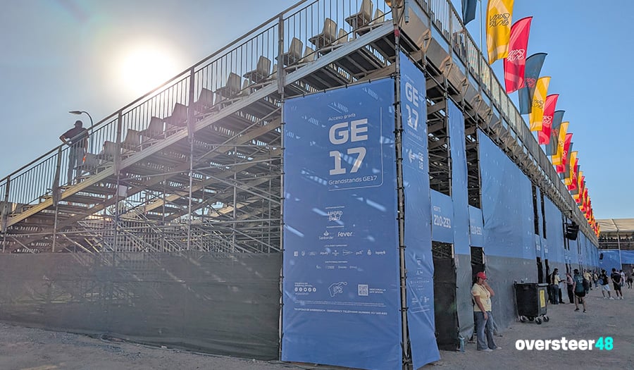 GE17 at the Spanish Grand Prix in Madrid