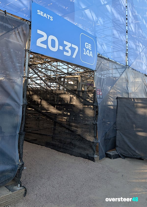 Madrid F1 GE14A grandstand