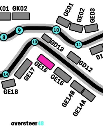 Madrid F1 tribuna GE16 map