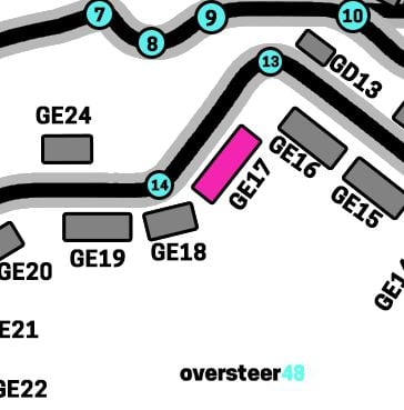 Madrid F1 tribuna GE17 location