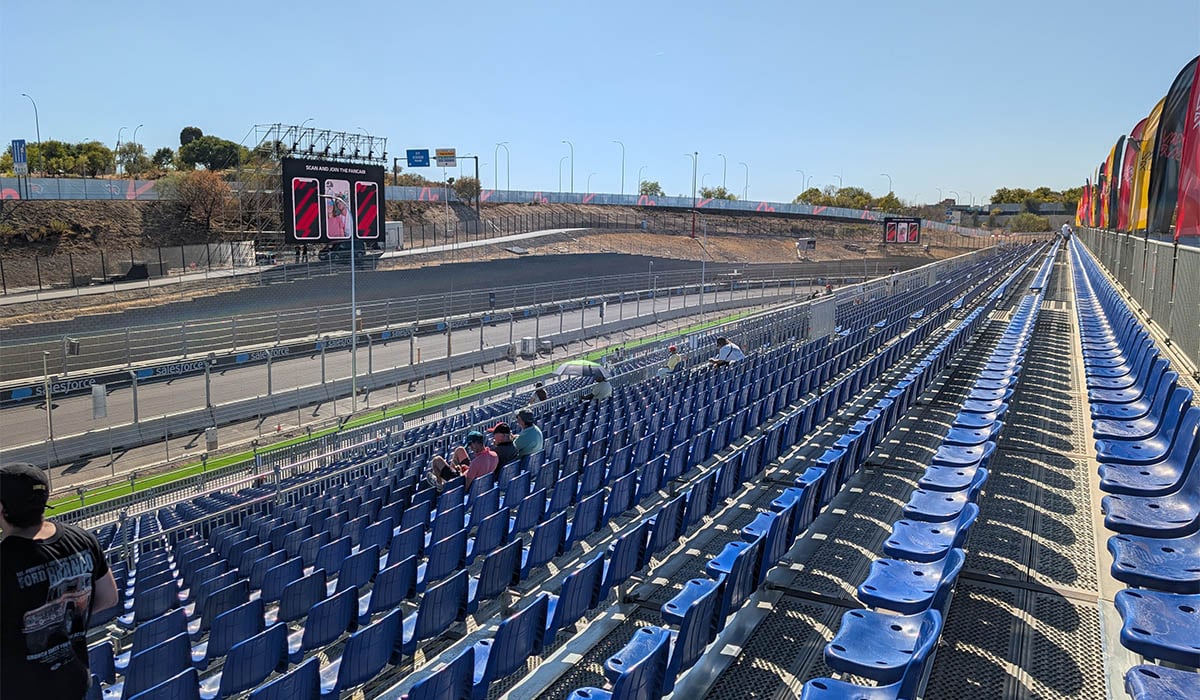 Madring Formula 1 Grandstand GE21 view