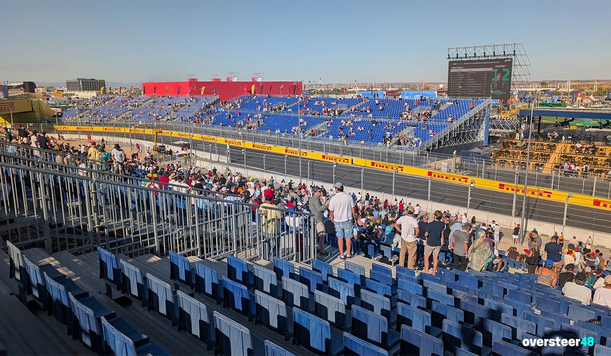Madring Formula 1 grandstand GE24 view