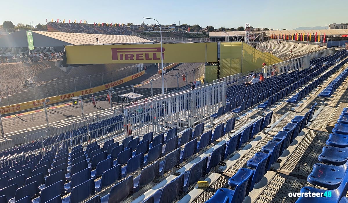 Madring GE18 grandstand view