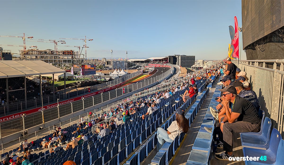 Madring Grandstand GE15 circuit view