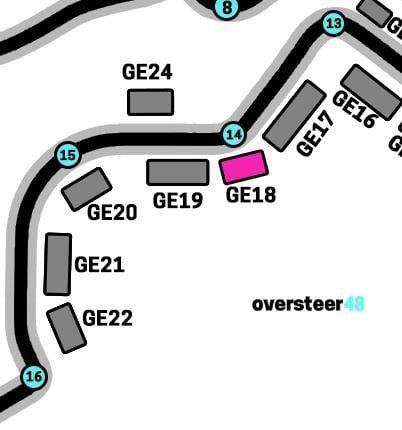 Madring tribune GE18 map